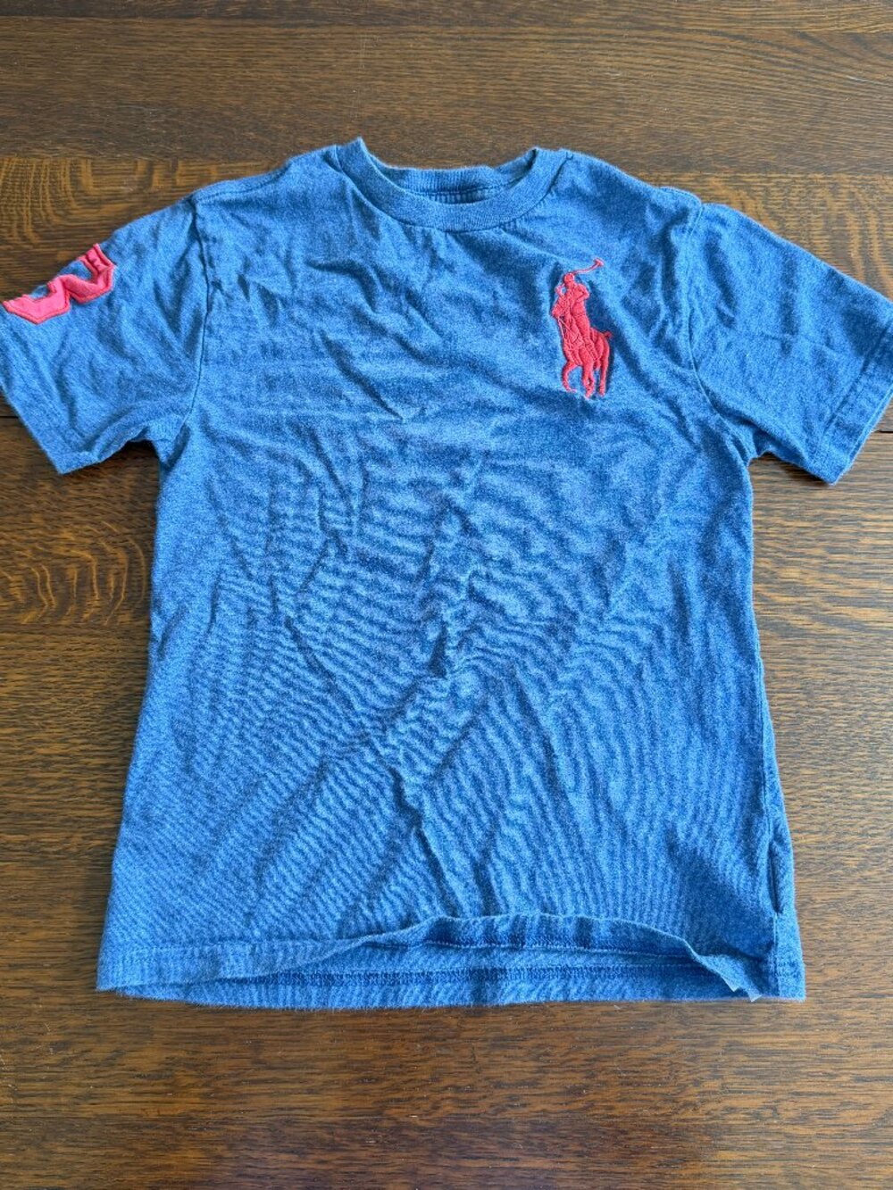 Polo Ralph Lauren Kid's T-Shirt Blue with Red